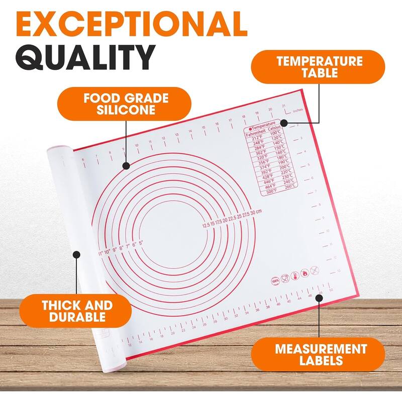 Cheer Collection Silicone Baking Mat