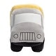 preview thumbnail 2 of 3, Bedtime Originals Construction Zone Plush Dump Truck Stuffed Toy - Gray/Yellow