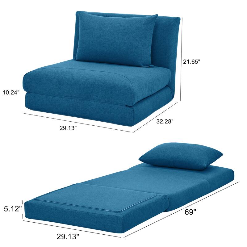 Porch & Den Marylee Convertible Chair