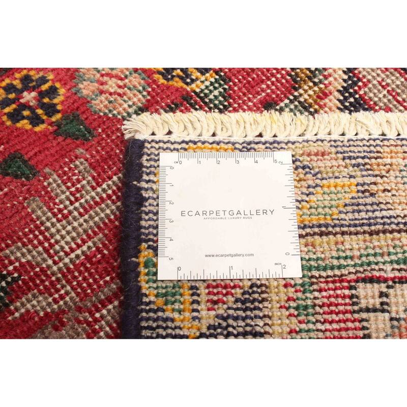 ECARPETGALLERY Hand-knotted Antalya Vintage Red Wool Rug - 2'11 x 4'8