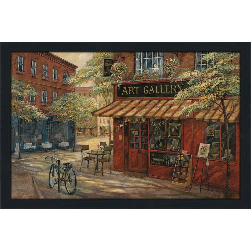 "Dougs Art Gallery" by Ruane Manning Print on Acrylic.