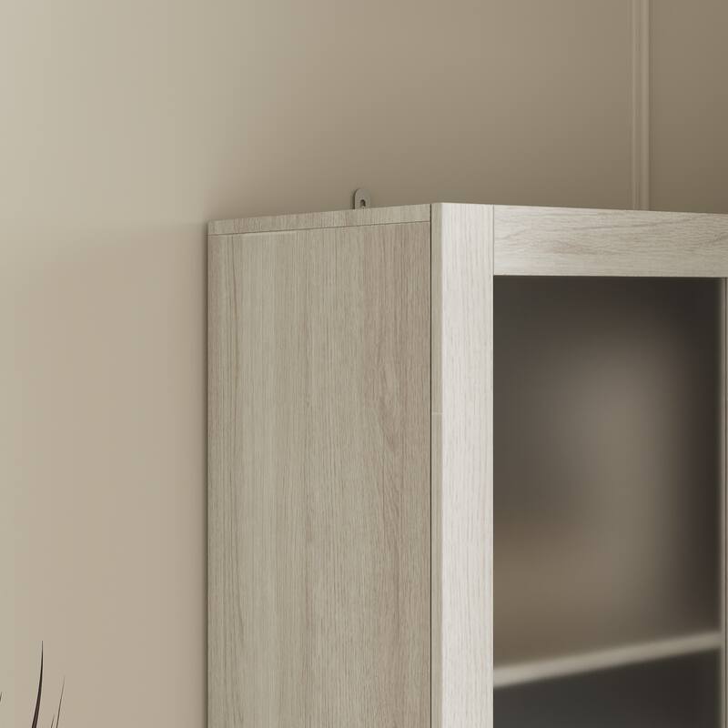 Elegant White Modular Bookcase: Stylish and Flexible Storage Solution for Your Home