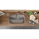 preview thumbnail 6 of 9, Ruvati 30-inch Undermount 16 Gauge Stainless Steel Kitchen Sink Single Bowl - RVM4250 - 30″ x 18-1/8″