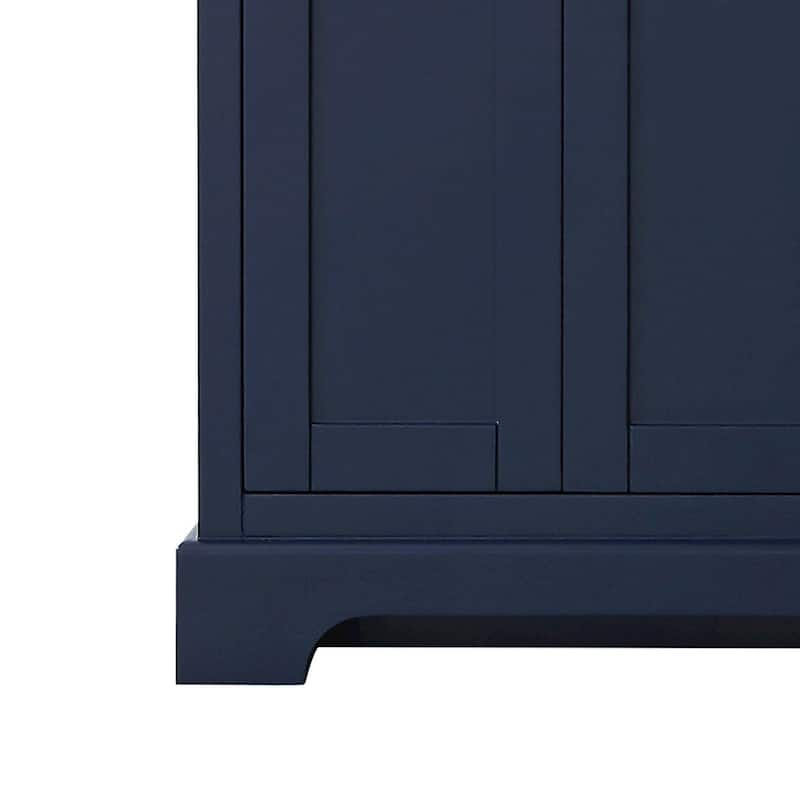 Avery 60-inch Double Vanity, No Top, No Sinks, No Mirror