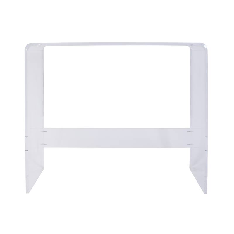 Solara 36 in. W Rectangular Acrylic Desk