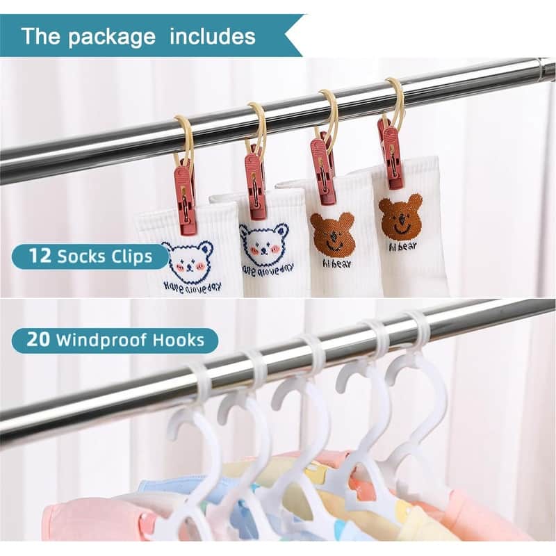 Heavy Duty Stainless Steel Drying Rack - 94 inches