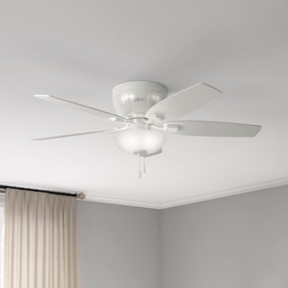 Hunter 52" Kenbridge Low Profile Ceiling Fan with LED Light Kit and Pull Chain