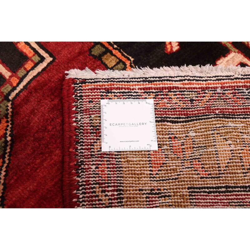 ECARPETGALLERY Hand-knotted Konya Anatolian Red Wool Rug - 3'11 x 13'4