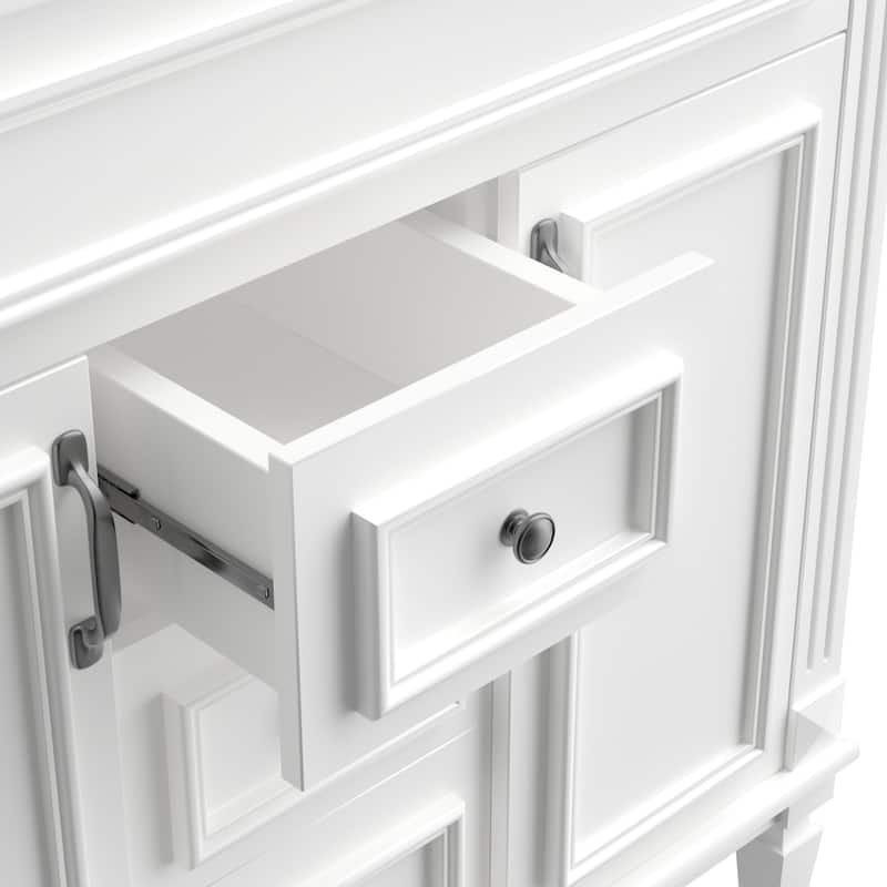 36'' Freestanding Bathroom Vanity with Integrated Ceramic Sink and Drawers