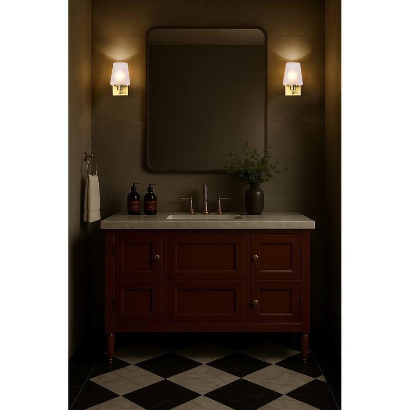 Nuvo Lighting 60/8221 Lune 9" Tall Bathroom Sconce