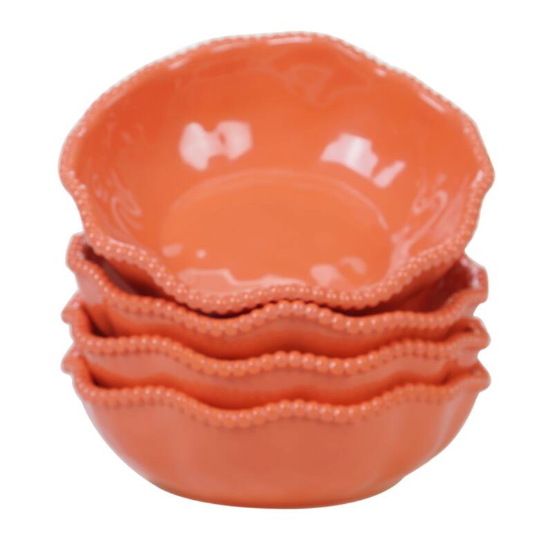 Certified International Perlette Melamine All Purpose Bowls, Set of 4