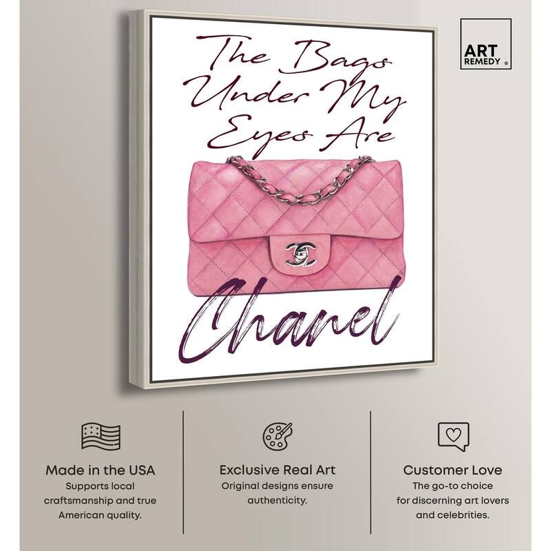 The Bag Under my Eyes Canvas by Art Remedy