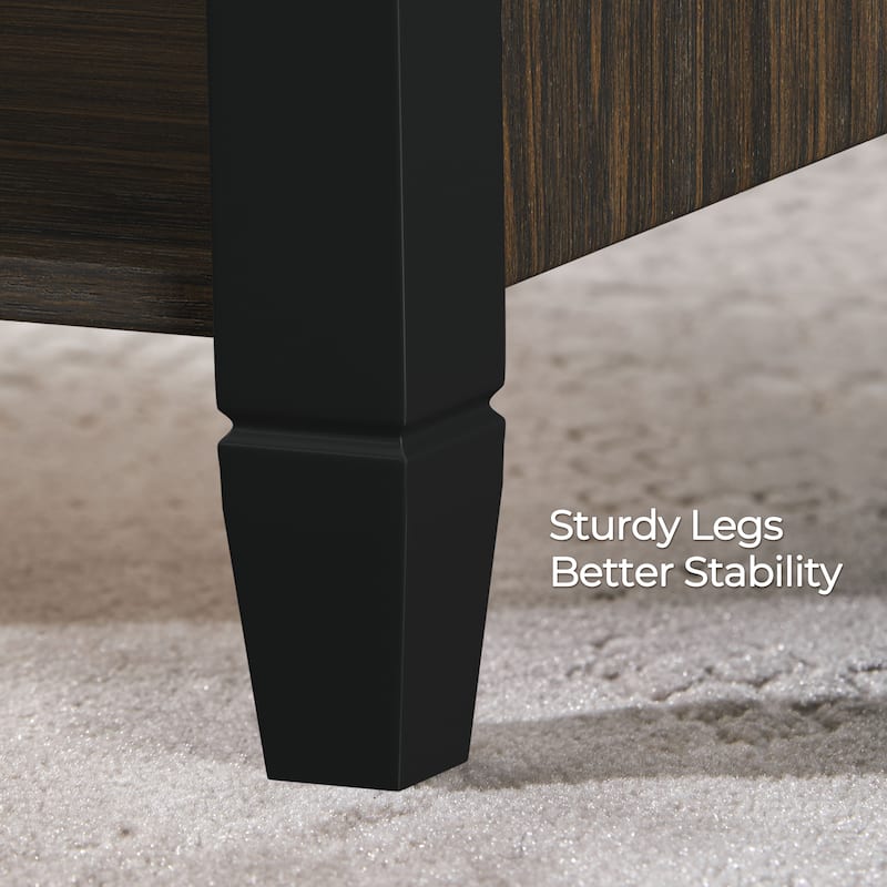 Yaheetech Lift Top Coffee Table with Hidden Compartment for Living Room, Black