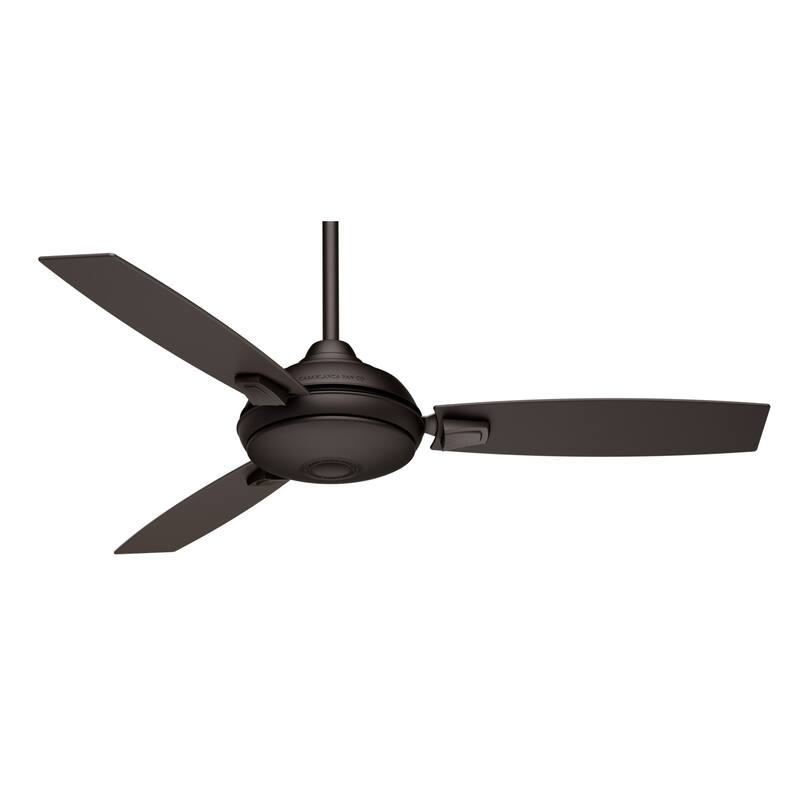 Casablanca 54" Verse Outdoor Ceiling Fan with LED Light Kit and Handheld Remote - DAMP RATED!