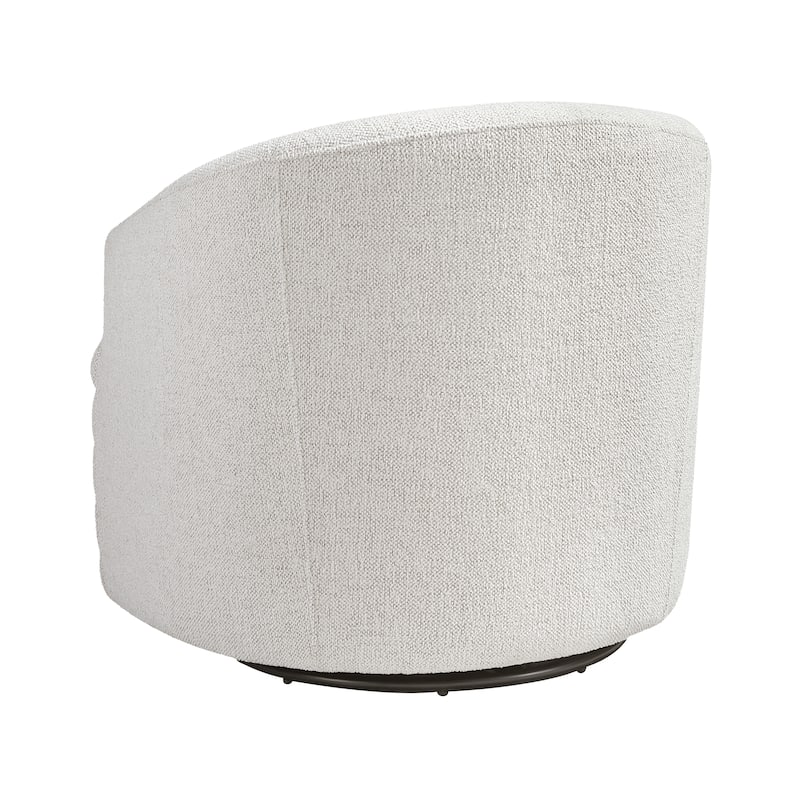 Batraw Chenille Swivel Chair