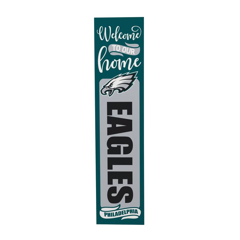 47" Double Sided Seasonal Porch Leaner, Philadelphia Eagles - 47" x 11.25"