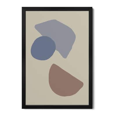 Organic Shapes IV Premium Framed Poster by 1x Studio