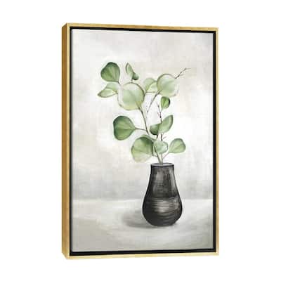 iCanvas "Quiet Zen I" by Eva Watts Framed Canvas Print