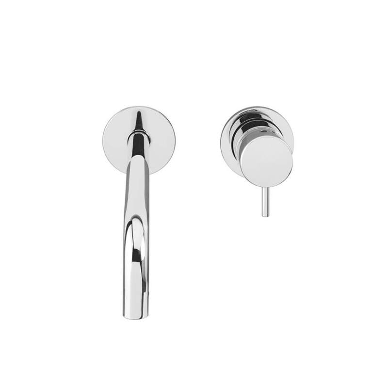 WS Bath Collections Flow T1.16B Flow 1.5 GPM Wall Mounted Vessel - Polished Chrome