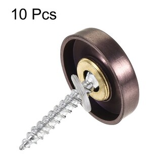 Mirror Screws 19mm/0.75" 10pcs Cover Nails 304 Stainless Steel - Bed