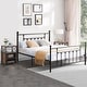preview thumbnail 2 of 27, Taomika 3-Pieces Modern Bedroom Sets with Black Bed Frame