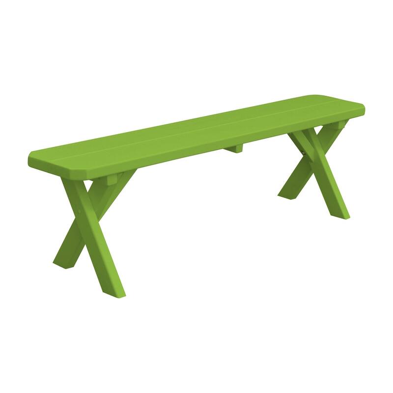 Pine 5' Crossleg Bench