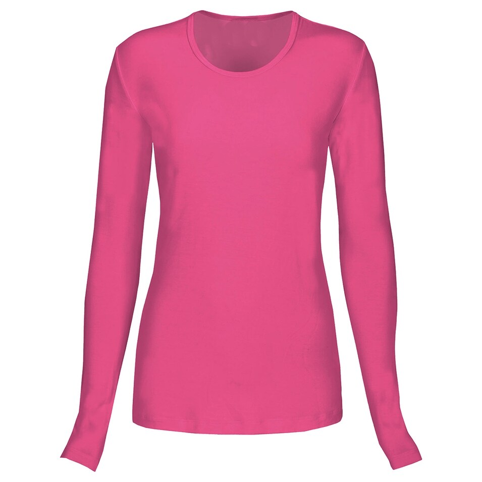 pink long sleeve t shirt