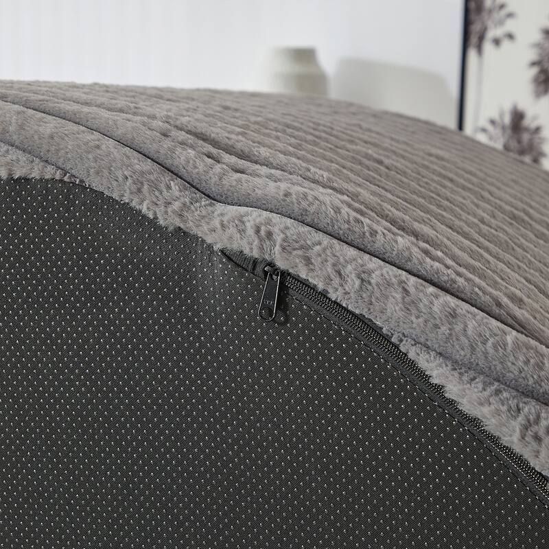 Corduroy Sponge single sofa,No Assembly Required