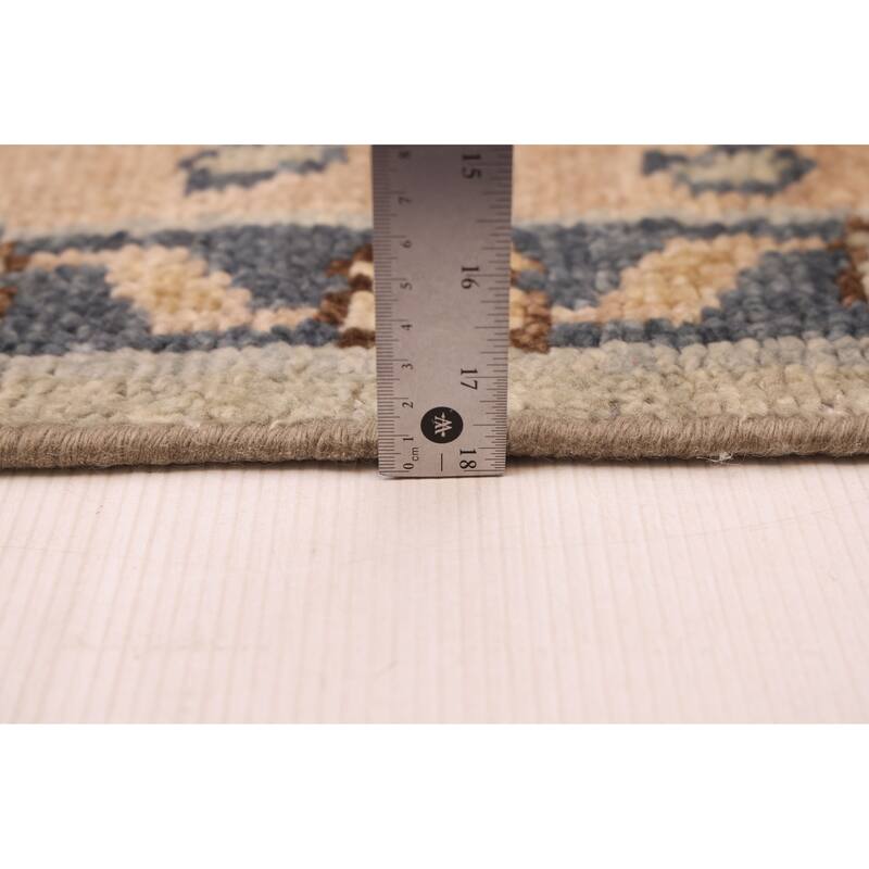 ECARPETGALLERY Hand-knotted Jules Serapi Light Grey Wool Rug - 9'1 x 11'10