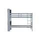 preview thumbnail 20 of 21, Twin Over Twin Bunk Bed with Bookcase Headboard, Guardrails and Ladder, Convertible to 2 Twin Beds with Shelves for Multi Childs
