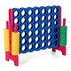 preview thumbnail 5 of 20, Jumbo 4-to-Score Giant Game Set with 42 Jumbo Rings and Quick-Release Slider - 47.5" x 17" x 41" (L x W x H)