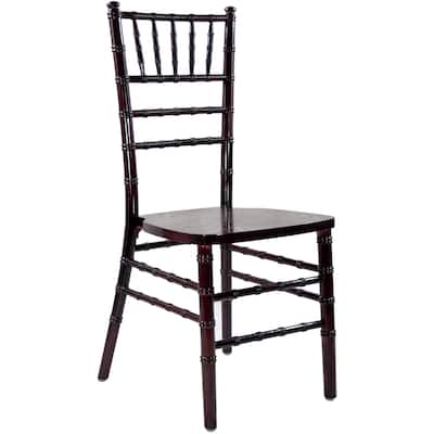 Wood Chiavari Chair - 18"D x 15.75"W x 36"H