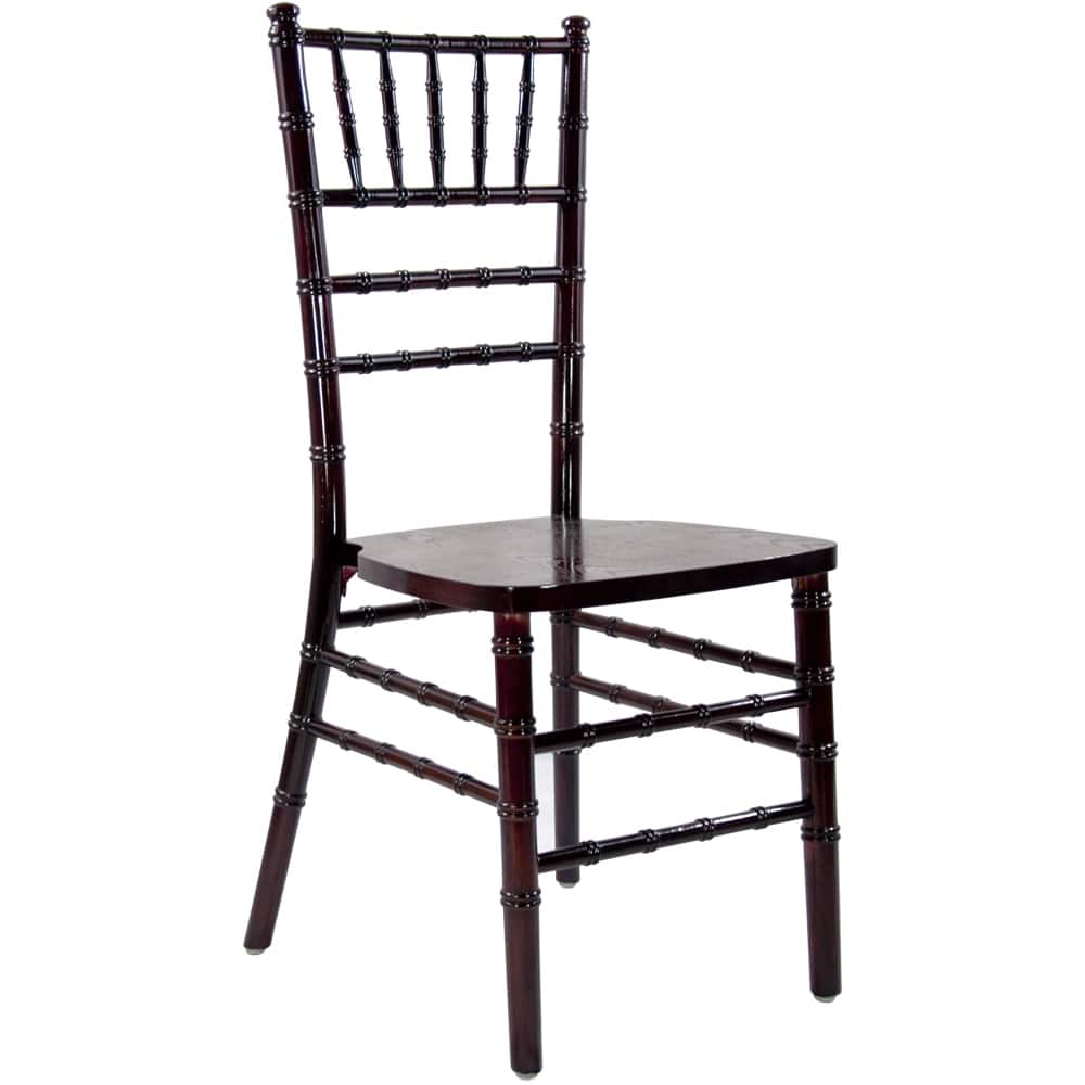 Wood Chiavari Chair - 18"D x 15.75"W x 36"H