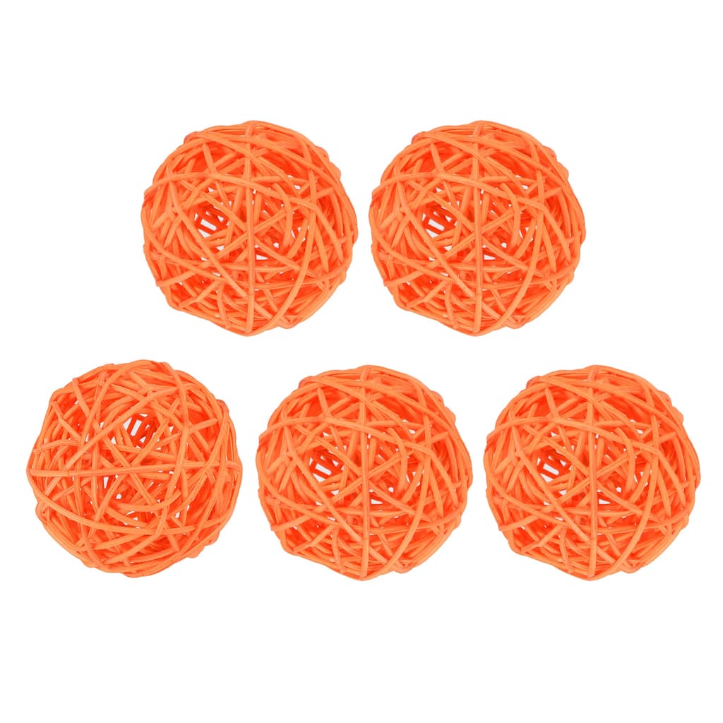 Wicker Rattan Balls 3 Inch Rattan Decorative Balls Vase Fillers