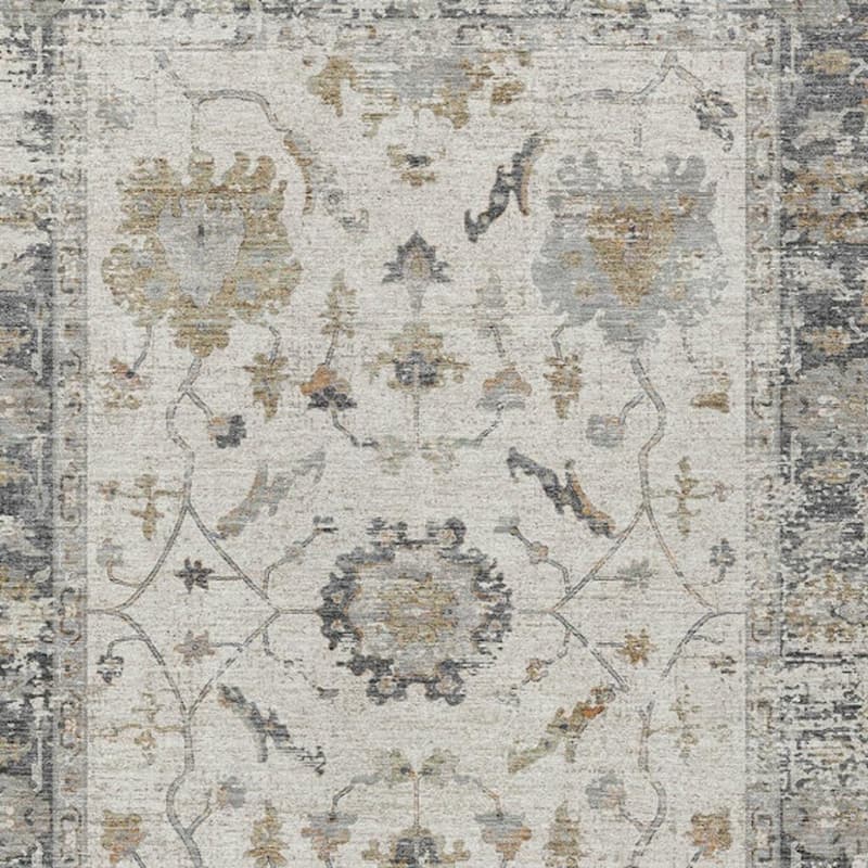 HomeRoots Floral Traditional Rectangle Outdoor Rug