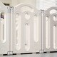 preview thumbnail 4 of 5, 62.9 inch x 62.9inch Foldable Playpen, Baby Safety Play Yard With Fence Indoor Toys With Play mat 14panel and 1 play mat