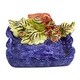preview thumbnail 4 of 3, Novica Handmade Vineyard Friend Ceramic Snack Bowl