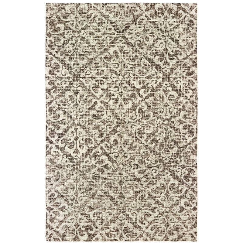 HomeRootsFloral Transitional Rectangle Area Rug