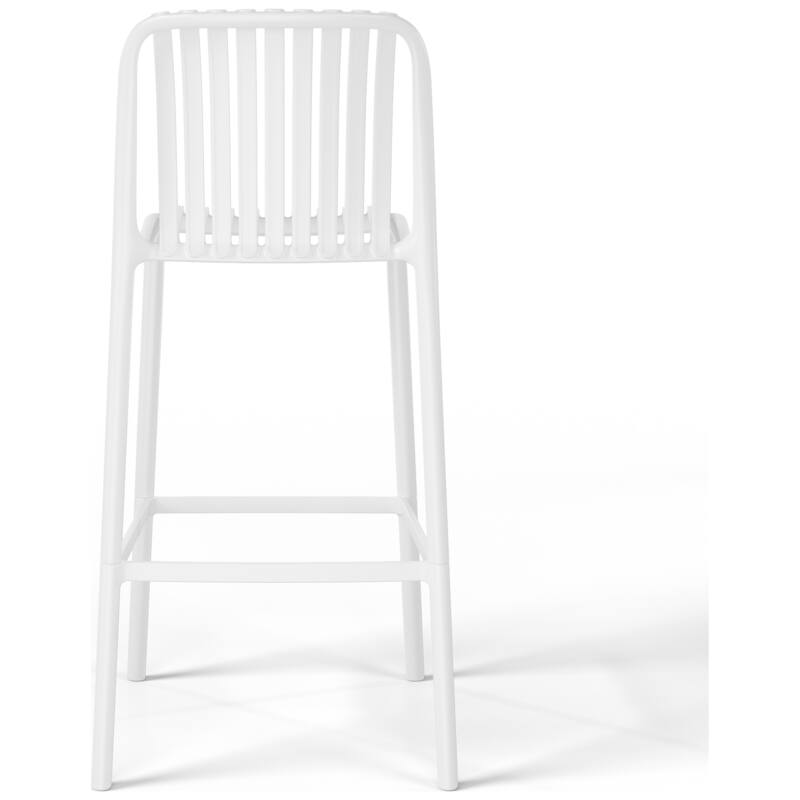 Frond and Form 29.5 Inch Outdoor Bar Stool (Set of 2)