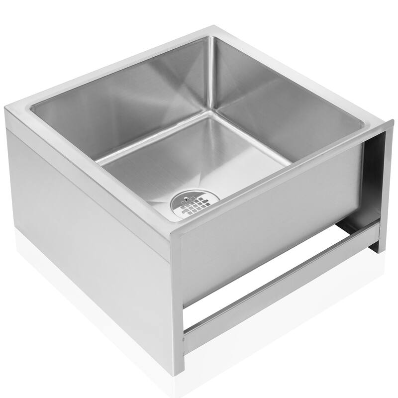 Stainless Steel Floor Mop Sinks NSF Certified