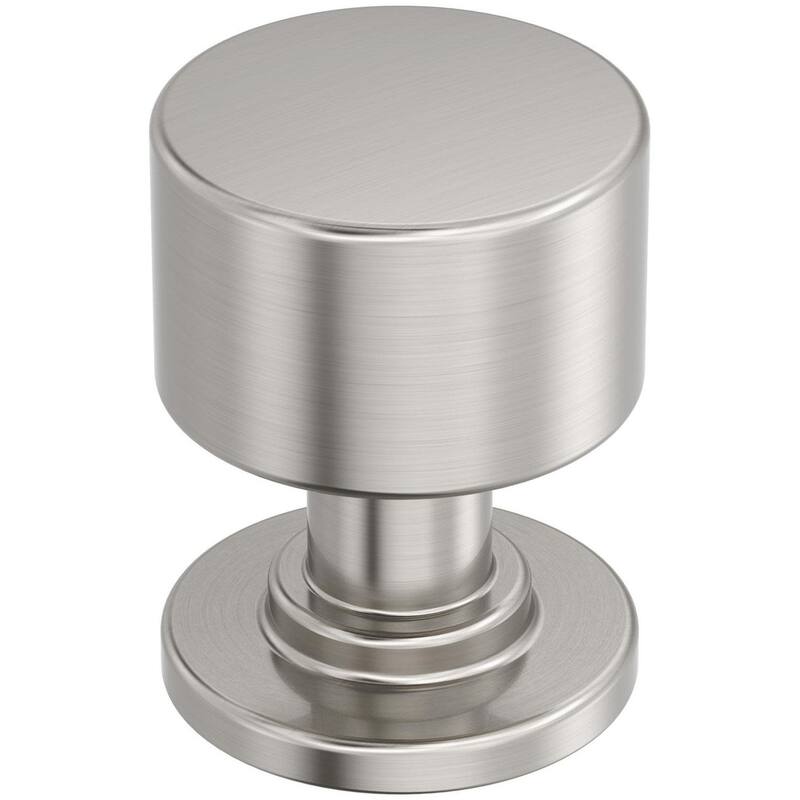 Amerock BP37480 Balon 1" Smooth Mushroom Cabinet Knob - Satin Nickel