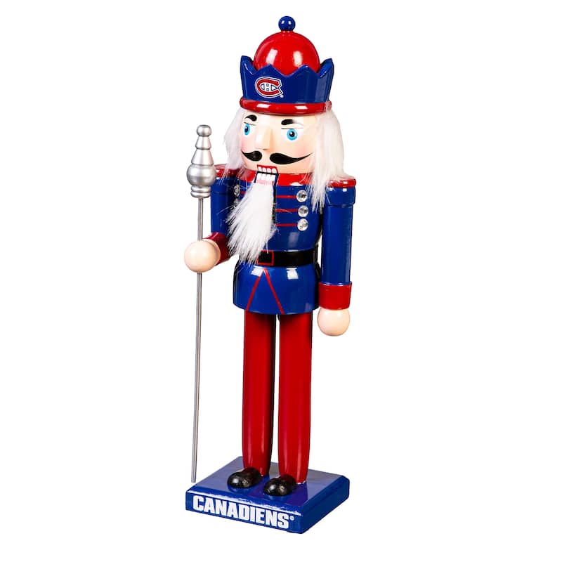 Nutcracker Statue, Montreal Canadiens - 4.92''W x 4.53''H x 13.78