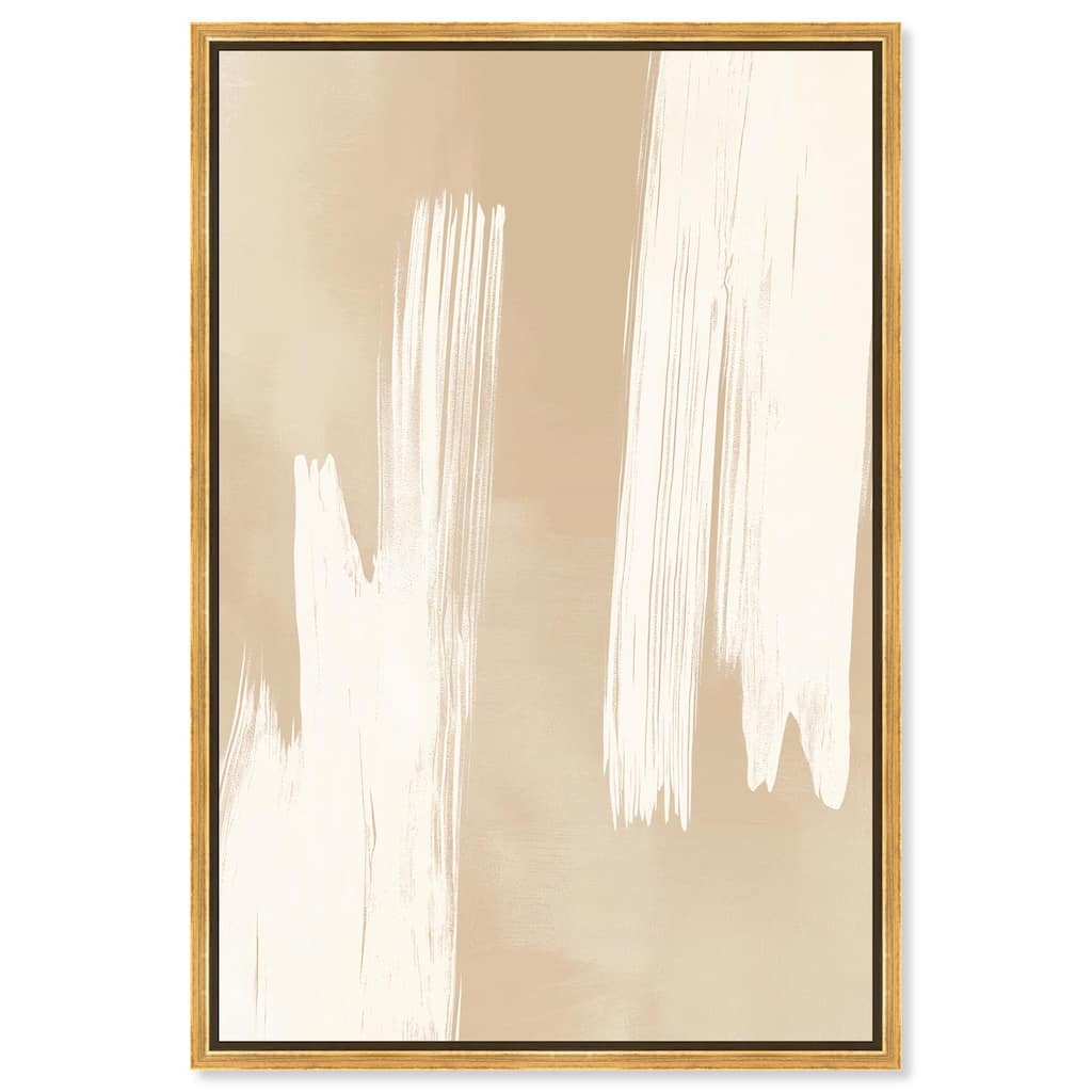 Gestural Grains II Canvas by Art Remedy