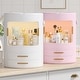 preview thumbnail 1 of 13, Makeup Organizer Bathroom Medicine Organizer Cosmetic Display Cases with Led Mirror for Dresser, Vanity Countertop