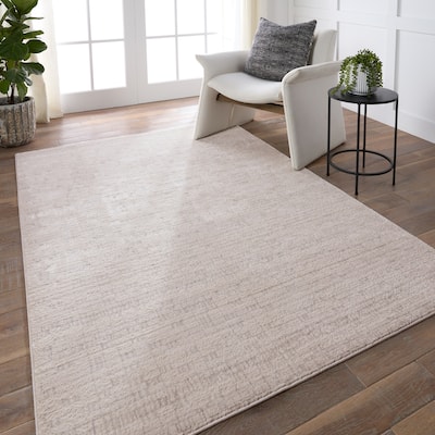 Jeraph Striped Cream/Silver Rug