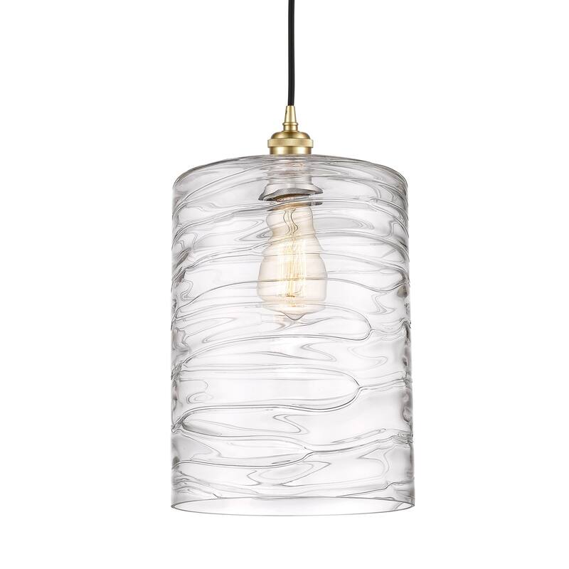 Innovations Lighting 516-1P-14-9-L Cobbleskill Pendant Cobbleskill 9" - Deco Swirl / Satin Gold