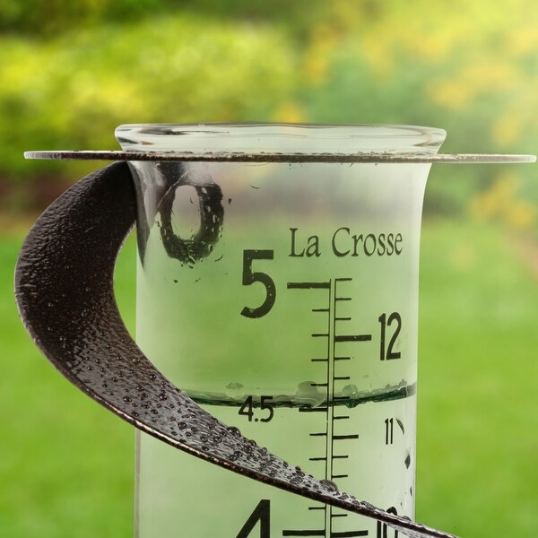 La Crosse Helix Spiral Metal Rain Gauge - On Sale - Bed Bath