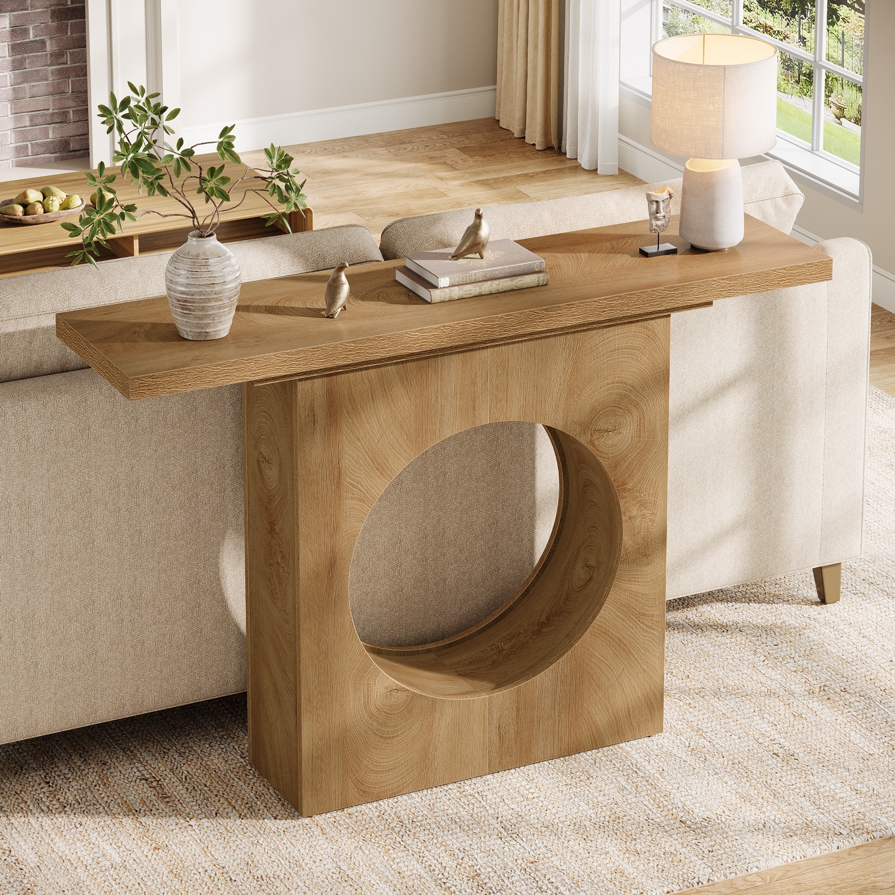 41.33" Farmhouse Console Table for Entryway