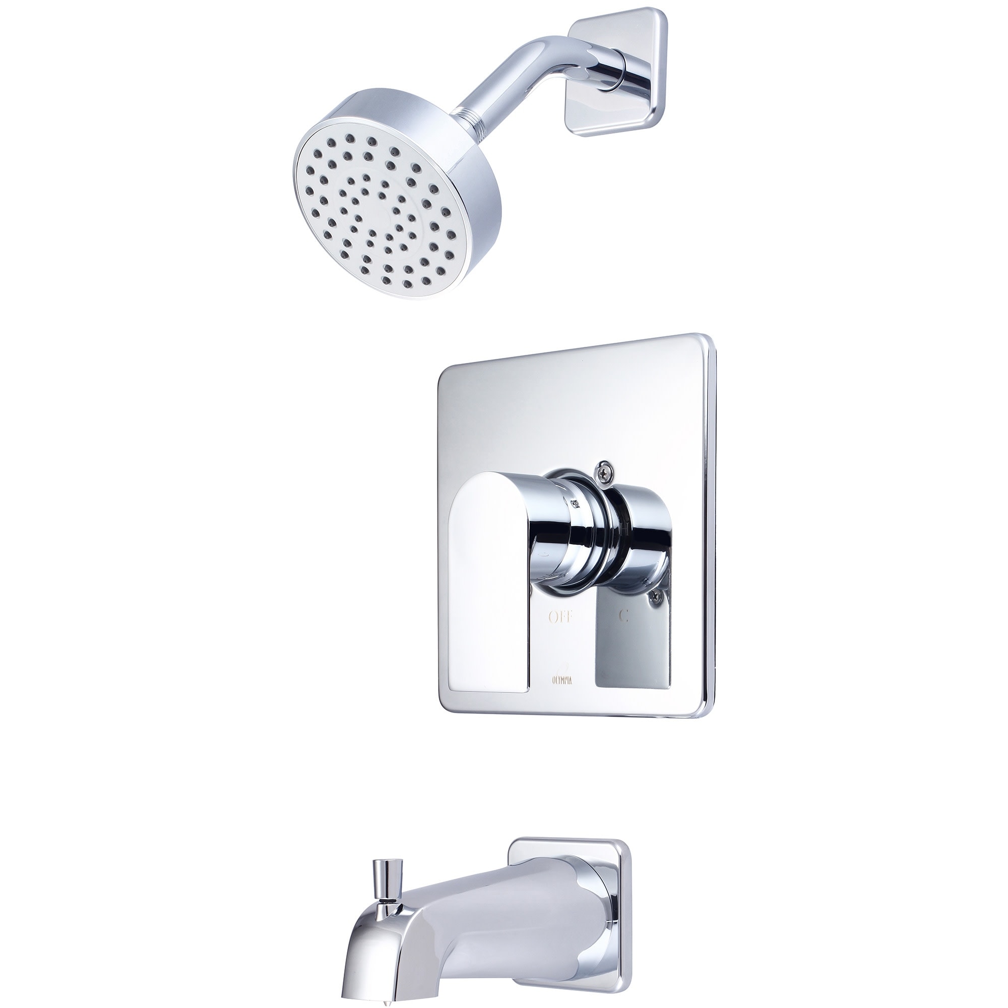 Pioneer Faucets i4 Tub and Shower Trim Package with 1.75 GPM Single