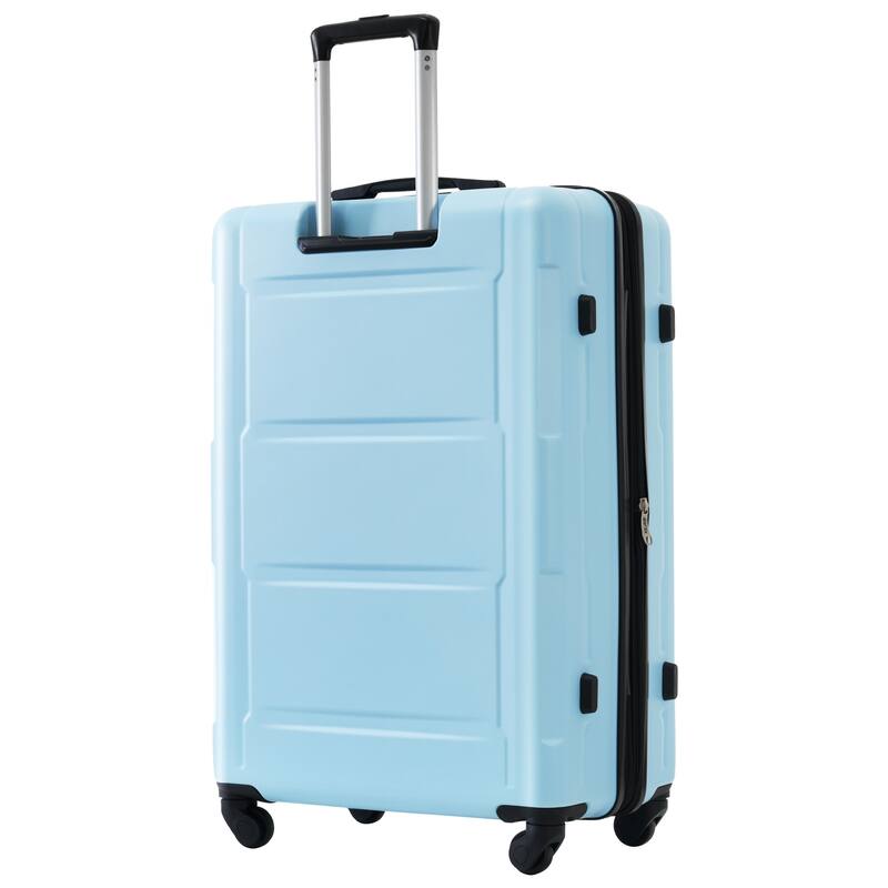 Carry On Lightweight Luggage, Suitcases with Spinner Wheels, 2 Piece Set (20/24), ABS+PC Hardshell Luggage with TSA Lock & Bags